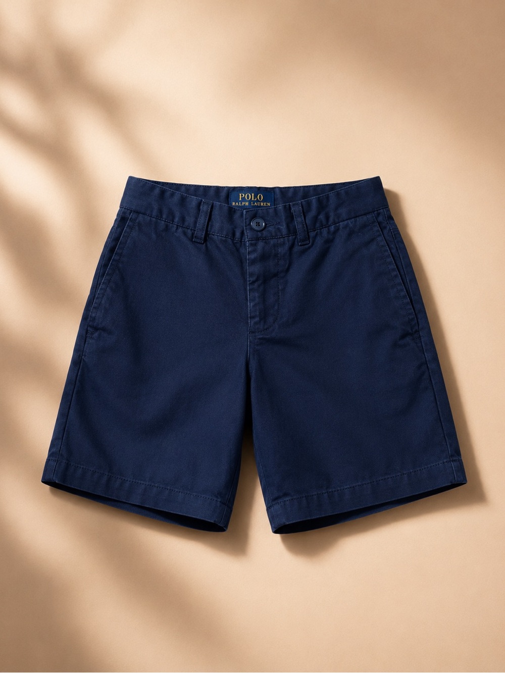 Polo Ralph Lauren Boys Navy Chino Shorts | Classic Preppy Uniform Shorts 3T